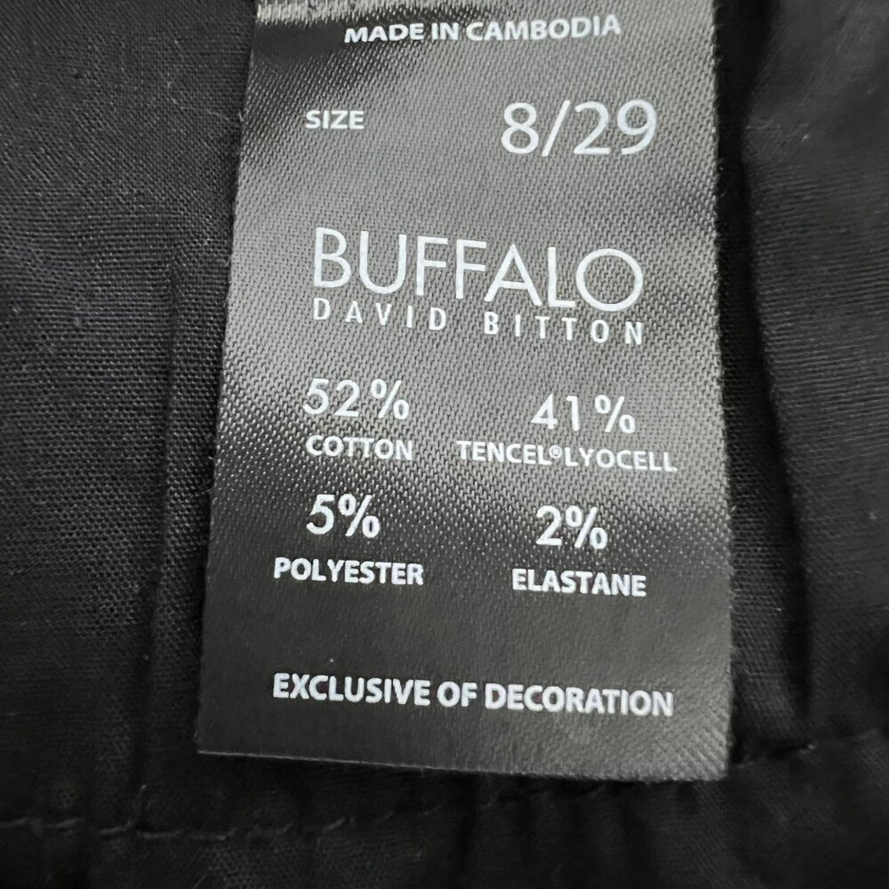 Buffalo David Bitton Womens Hanna Pants Skinny High Rise Brown Size 8/29 - Picture 9 of 10